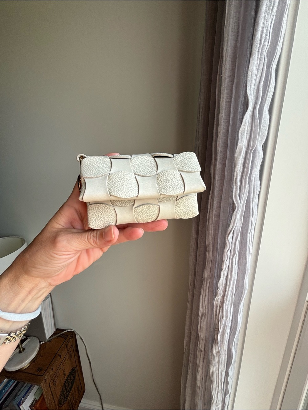 Polene Neiti Card Holder
Edition Duo Chalk